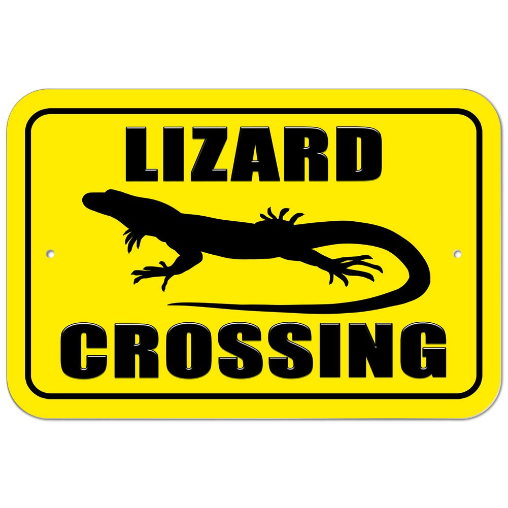 LIZARD/Same＋ステッカー【24bit デジタル・リマスタリング盤】 Amazon.com: GRAPHICS & MORE Plastic Sign Lizard Crossing - 8